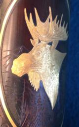 Winchester Ser# 53,XXX, 1886 45-70 High Grade Gold Engraved Crescent Engraved Butt/Lyman - 6 of 15