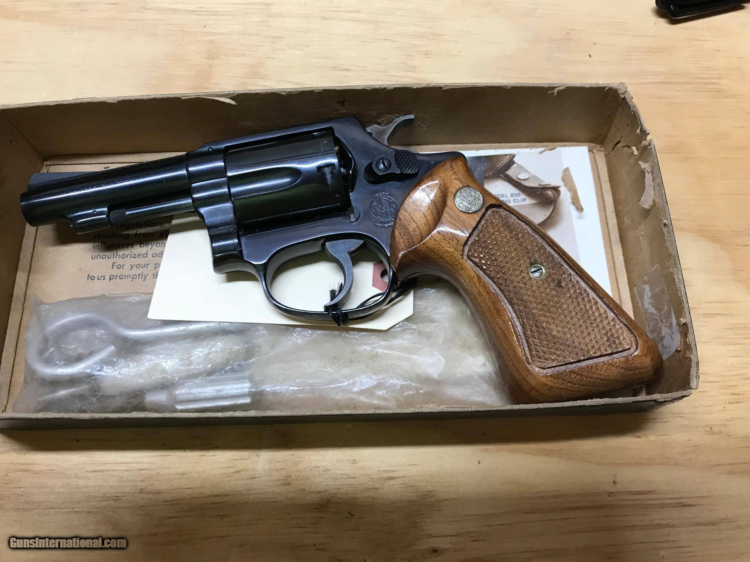 Smith & Wesson 36 no dash