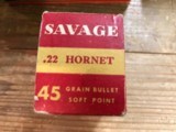 Savage Brand 30-30 and 22 Hornet - 8 of 9