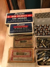 Peters 32 ACP-- 38 Long Colt---38 ACP----250 Savage - 1 of 3