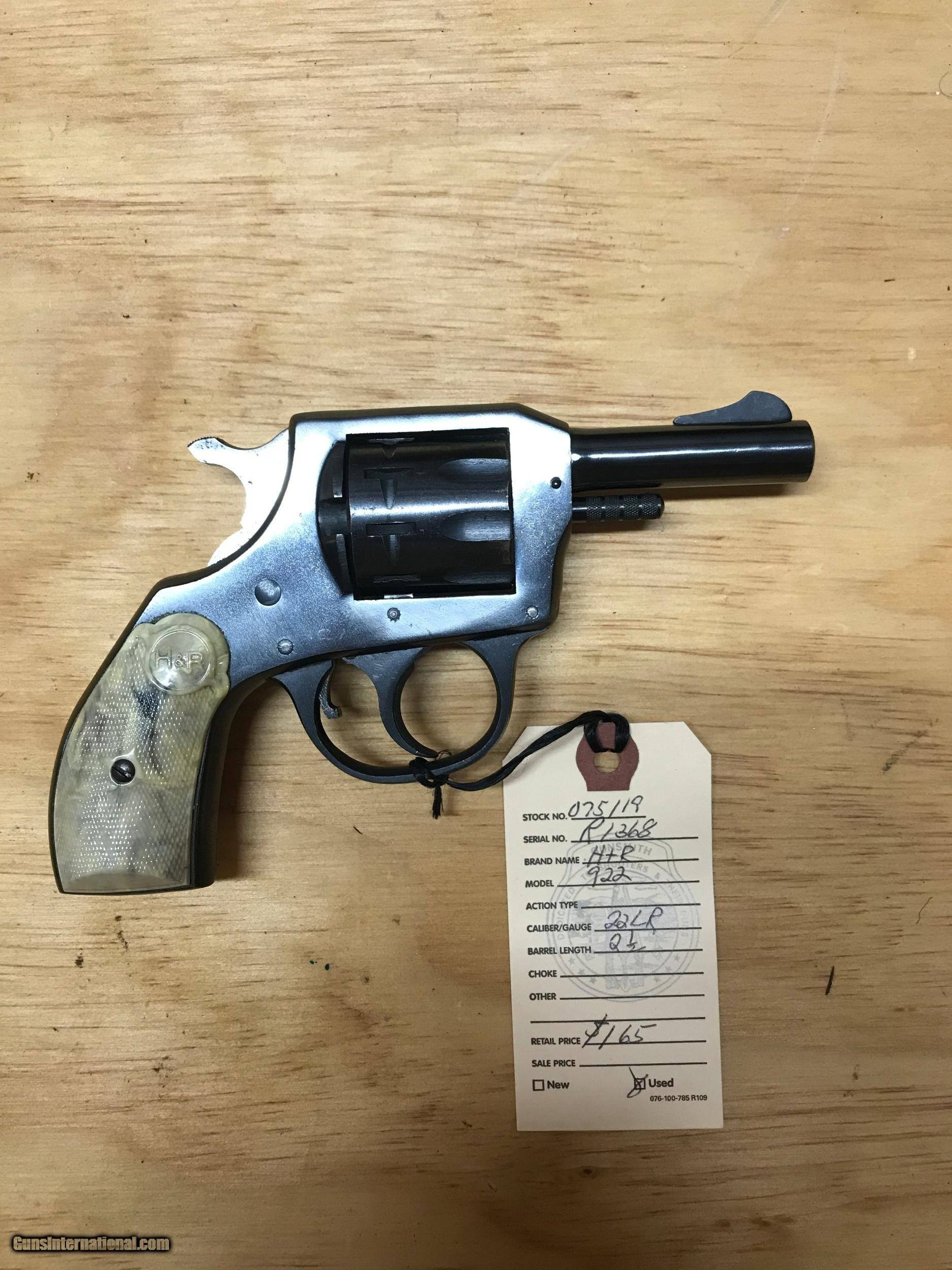 Harrington & Richardson Revolver Model 922