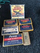 Peters ammo BOXES - 1 of 2