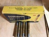 43 Mauser 385 Grain Dominion Brand - 1 of 6