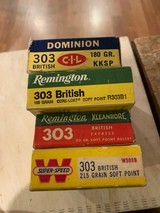 Winchester, Remington, Dominon 303 British - 5 of 5