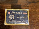 Peters 41 Long Colt Ammo - 4 of 4