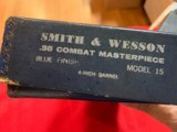 S&W Pre 15 Combat Masterpiece 38 Special - 13 of 13