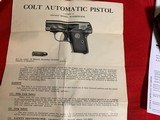 Colt 1908 25 ACP In Box - 5 of 7