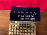 Speer 40 S&W180 Grain FMJ - 2 of 3