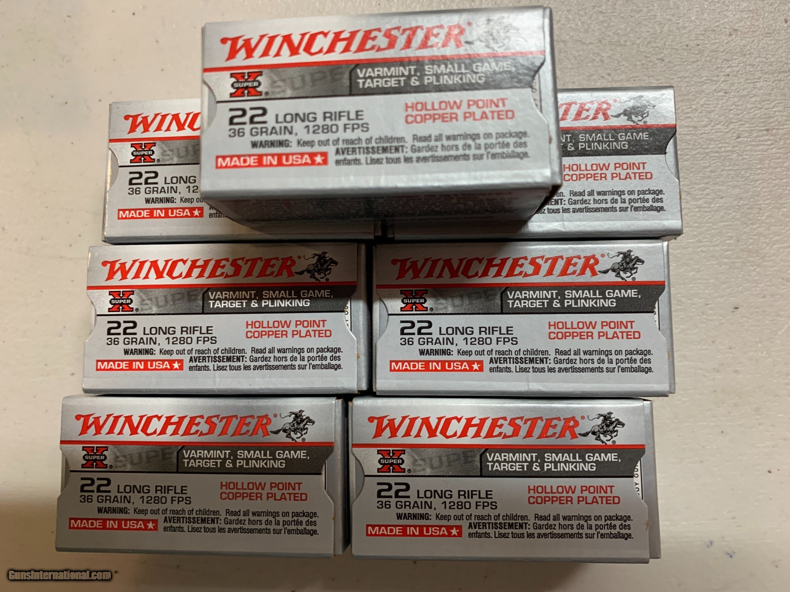 Winchester 22 LR Hollow Point