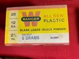 Winchester Brand 12 gauge Black Powder Blanks - 2 of 4