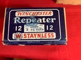Winchester Repeater 12 gauge 2 Piece box. - 1 of 4