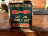 Remington 25-20 Single Shot
NOT 25-20 - 2 of 3