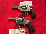 Iver Johnson and Forehand 32 S&W Revolvers