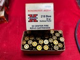 Winchester 218 Bee Hollow Point - 2 of 2