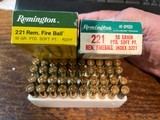 Remington 221 Fireball Ammo - 2 of 2