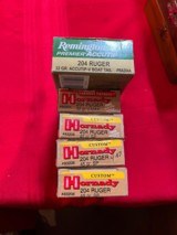 Hornady and Remington 204 Ruger Ammo - 2 of 2