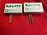 RWS Brand 9.3X72R and 9.3X74R brass - 1 of 1