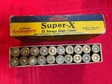 Winchester Blue and White Box 25 Remington / Western 22 Savage - 4 of 4