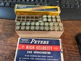 Peters 243 Winchester 80 Grain - 1 of 3