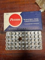 Peters 45 ACP Blue & White boxes - 1 of 2