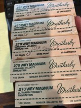 Weatherby Brand 270 WBY Magnum Ammo - 2 of 3