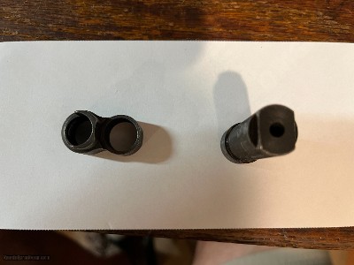 Garand Gas Lock and Blank adapter