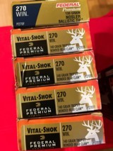 Federal Premium 270 Winchester - 1 of 2