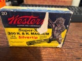 western 300 h&hbear box silvertips