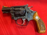 S&W 34-1Oak Leaf Engraved - 1 of 8