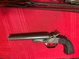 Pistolet Central J.A.44 Caliber Double Pistol - 1 of 5