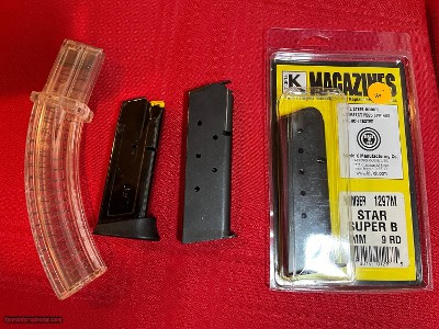 Star - Colt - Taurus - Ruger Mags