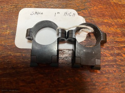 Sako High Scope Rings