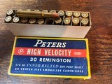 Peters 30 Remington
170Grain - 2 of 3