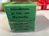 Sierra
35 Caliber Bullets