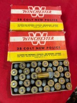 Winchester 38 Colt New Police Ammunition - 2 of 2