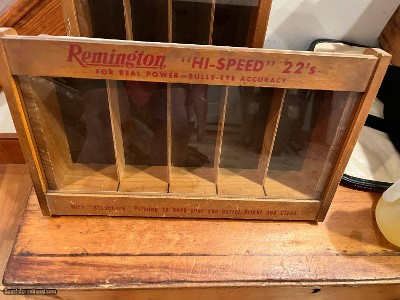 Remington Rimfire Counter Display