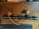 Early Weaver 6X Scope with Leather Cover - 6 of 8