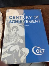 Colt Century of
Achievement Booklet 1836-1936