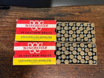 Winchester 38 Colt New Police