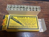 Western SuperX 22 Savage 70 Grain. - 2 of 2