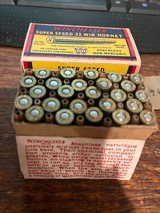 Winchester22 Hornet Hollow Point - 1 of 5