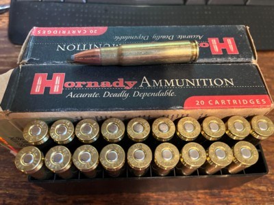 Hornady Custom 358 Winchester Ammo - Image 1 of 2