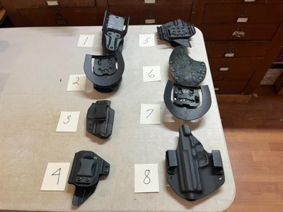 8 Assorted Pistol Holsters - Image 1 of 2