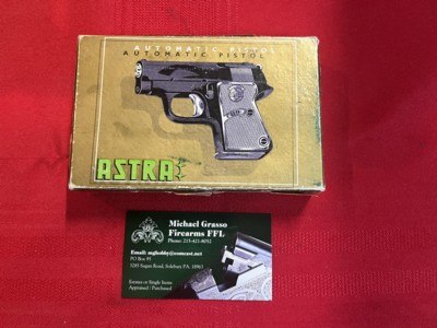 Astra Cub Pistol Box Clip and Literature - Image 1 of 6