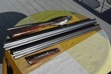 PARKER A1 SPECIAL WINCHESTER REPRO, 12GA. TWO BRL SET, ENGRAVED, CASED, EXC - 11 of 14
