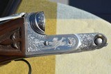 PARKER A1 SPECIAL WINCHESTER REPRO, 12GA. TWO BRL SET, ENGRAVED, CASED, EXC - 6 of 14