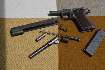 REMINGTON RAND 1911A1, MFG 1944, ALL CORRECT. EXC PLUS - Image 13 of 15
