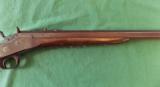 Cheyenne decorated Remington # 1 rolling block rifle. - 3 of 15