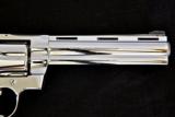 COLT PYTHON 357 MAGNUM, 6” RARE BRIGHT STAINLESS, ORIGINAL OWNER, PURCHASED NEW IN 1985. ABSOLUETLY NEAR MINT CONDITION. - 8 of 15