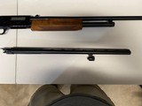 MOSSBERG 20ga PUMP SHOTGUN, 500C, Combo Set, Field Barrel & Rifled Slug Barrel - 9 of 14